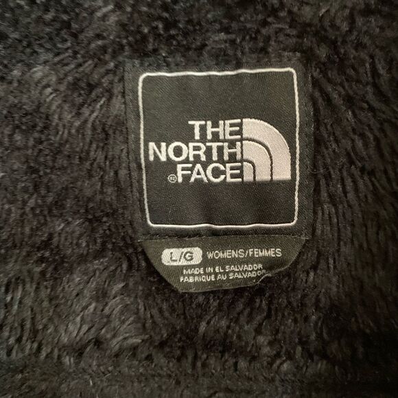 The North Face "Polartec" Full Zip Black Jacket with White Logo - Size XL - Picture 2 of 14